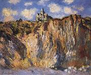 Claude Monet The Church at Varengville,Morning Effect painting
